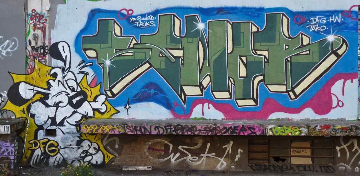 Graffiti Murals Street Art 237 4123135962 1bbf4d6284 o A4 Photo Print