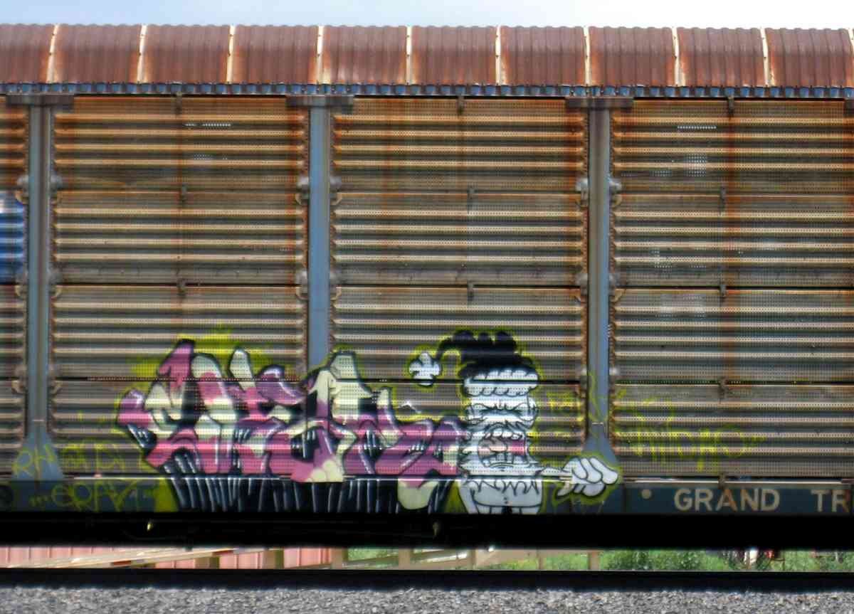 Graffiti Murals Street Art 242 1283 A4 Photo Print