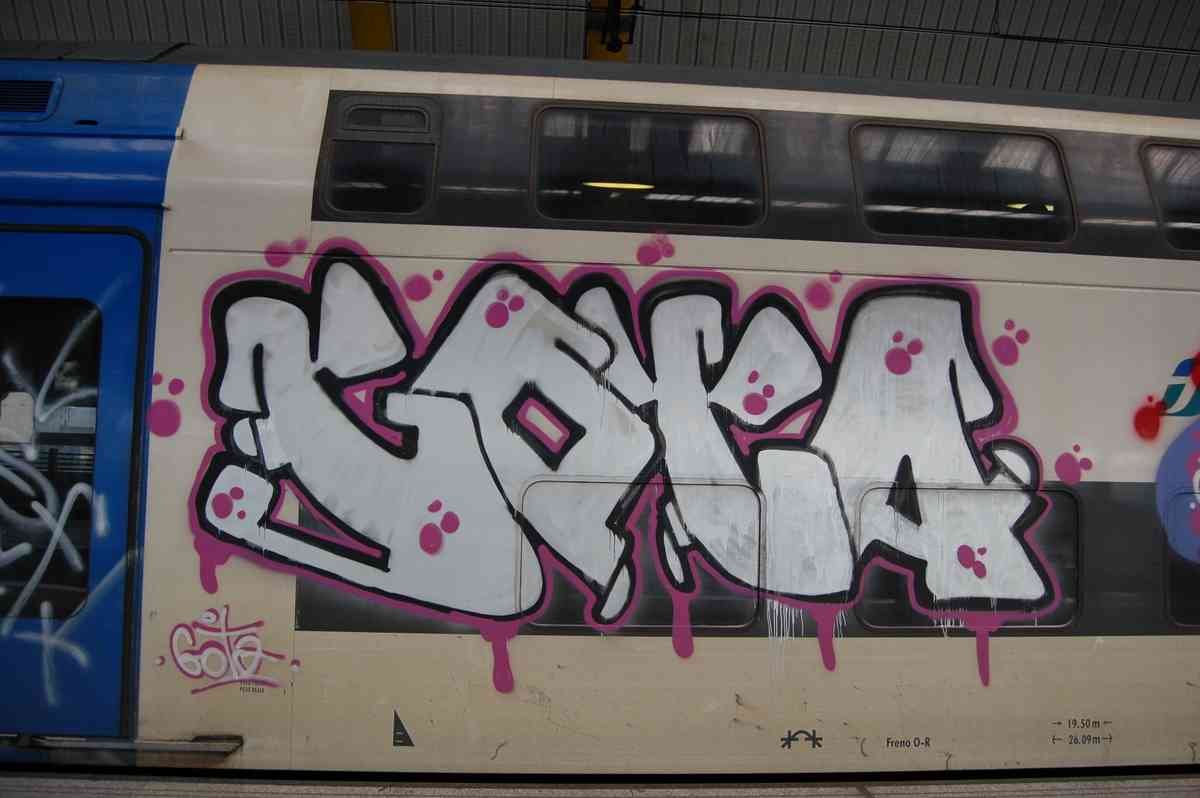 Graffiti Murals Street Art 252 1234 A4 Photo Print
