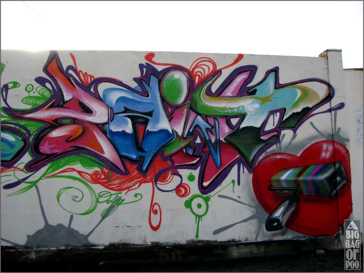 Graffiti Murals Street Art 258 4124565621 2c412a9d58 o A4 Photo Print