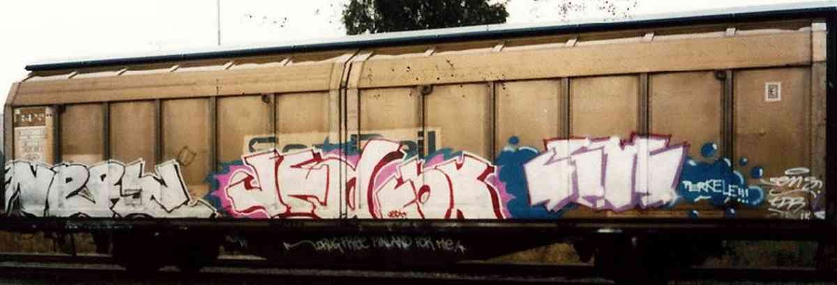 Graffiti Murals Street Art 259 1286 A4 Photo Print