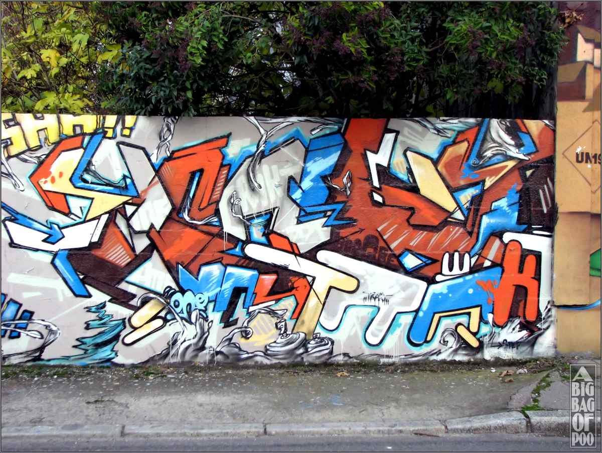 Graffiti Murals Street Art 261 4125328410 c7eac033e8 o A4 Photo Print