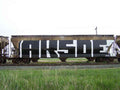 Graffiti Murals Street Art 265 aksoe5 A4 Photo Print
