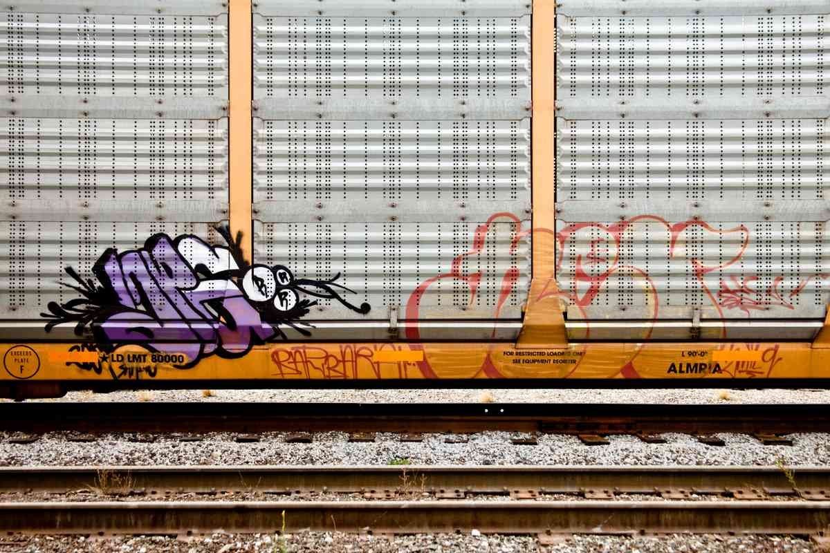 Graffiti Murals Street Art 295 Baltymor Meriland 4247563075 d66f80ea95 o A4 Photo Print