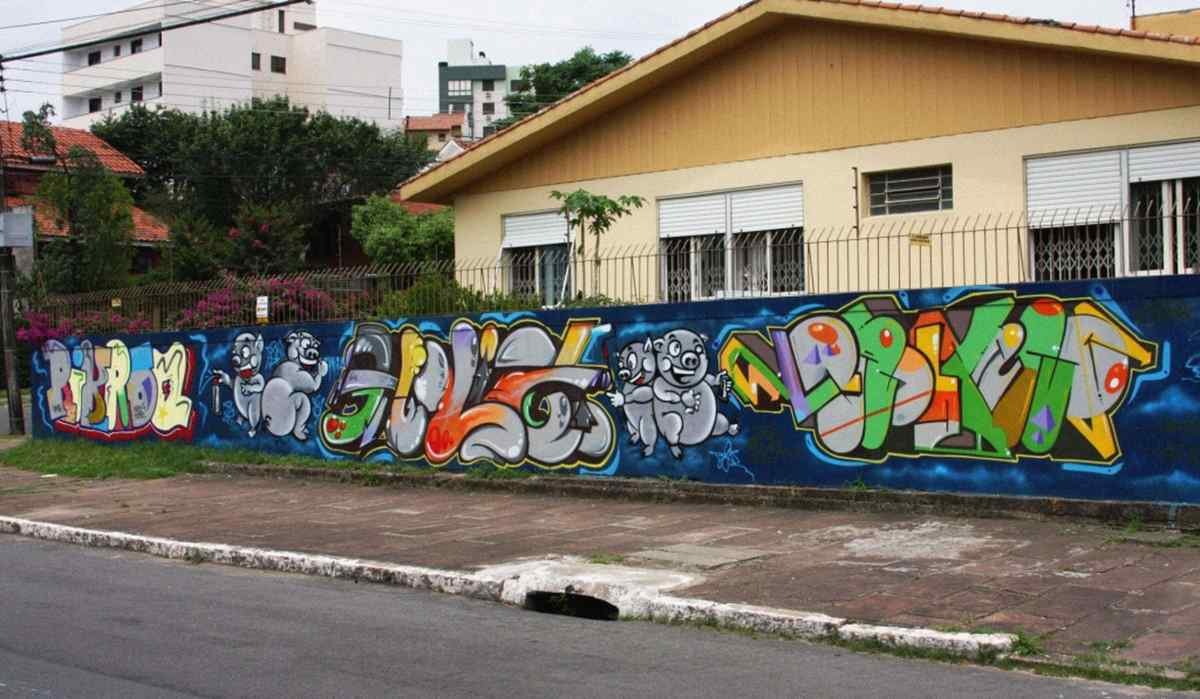 Graffiti Murals Street Art 308 4137070928 c4550c0bee o A4 Photo Print