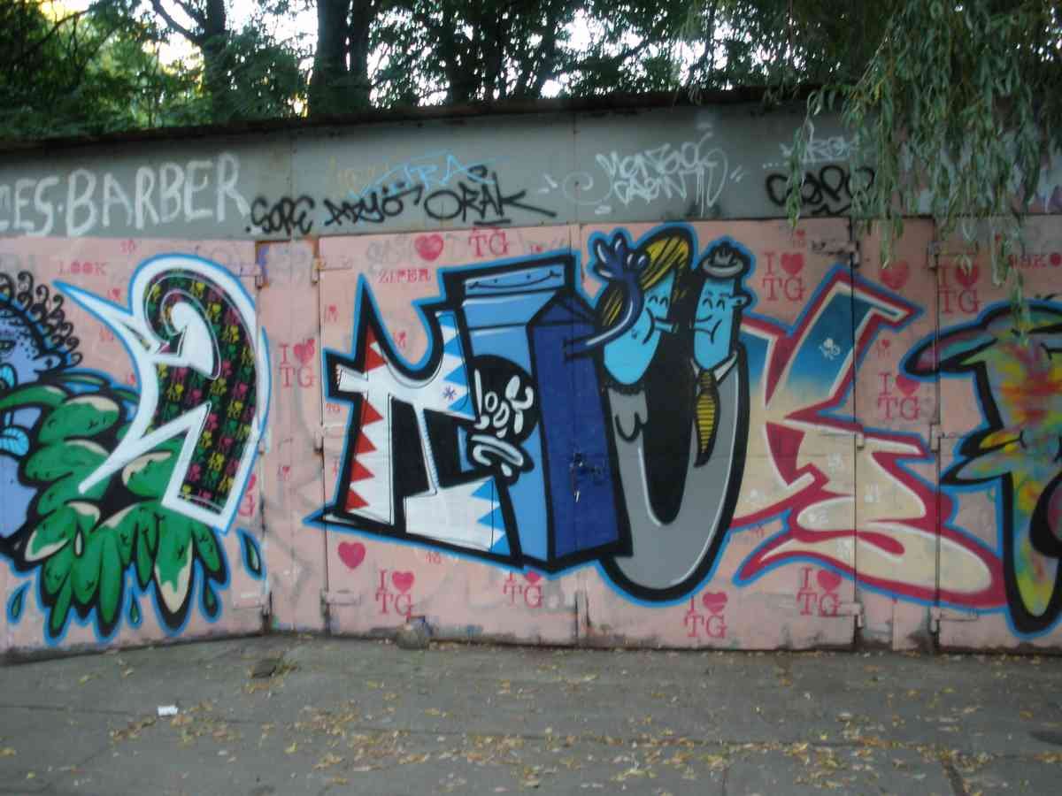 Graffiti Murals Street Art 314 p7270029 A4 Photo Print