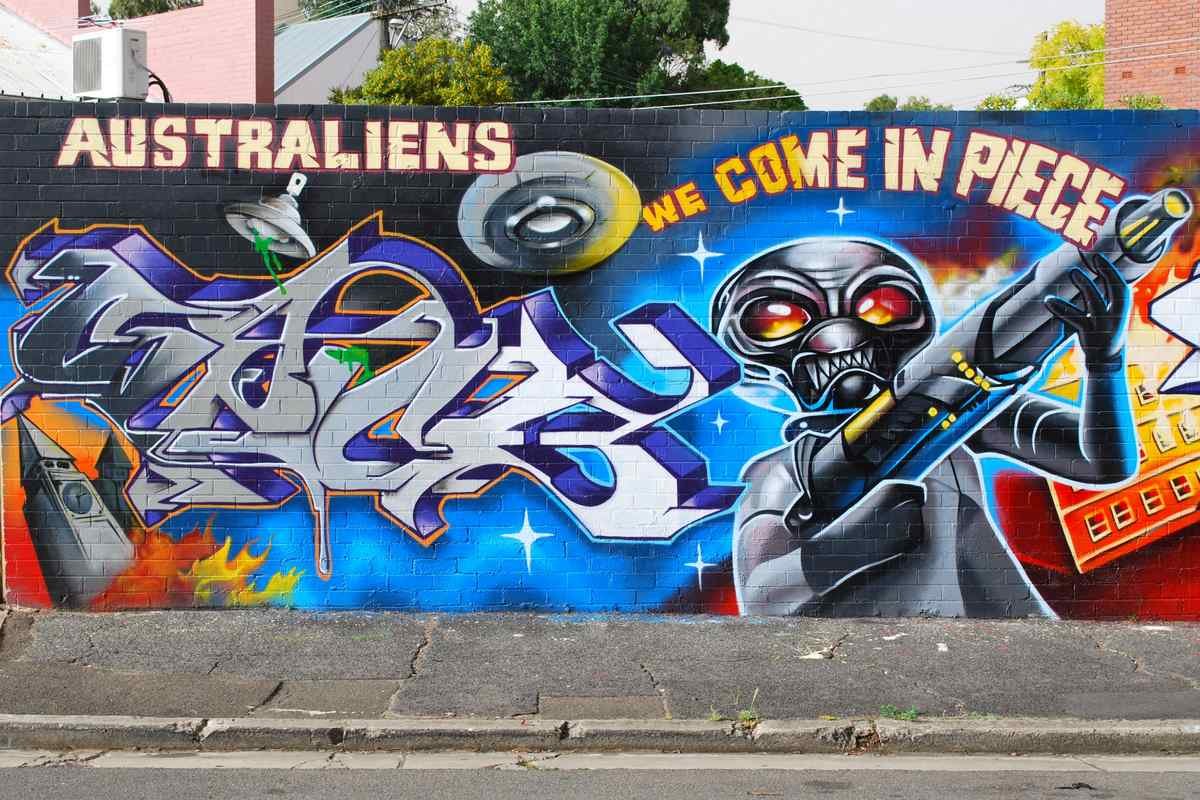 Graffiti Murals Street Art 338 4142195212 5ddf975615 o A4 Photo Print