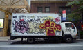 Graffiti Murals Street Art 34 Sandra Bullock's Graffiti Truck 1 A4 Photo Print