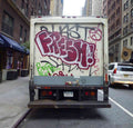 Graffiti Murals Street Art 35 Sandra Bullock's Graffiti Truck A4 Photo Print