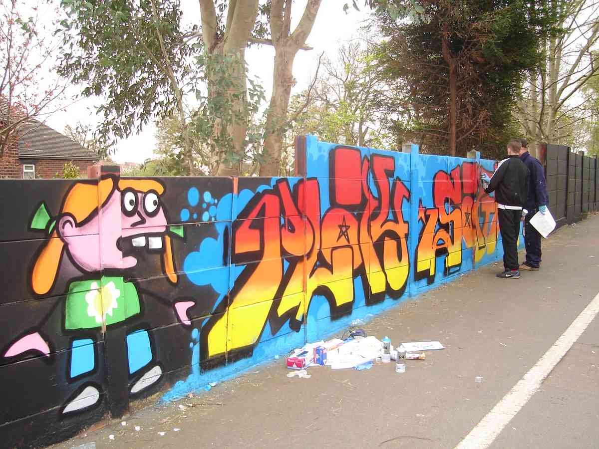 Graffiti Murals Street Art 356 Picture 010 A4 Photo Print