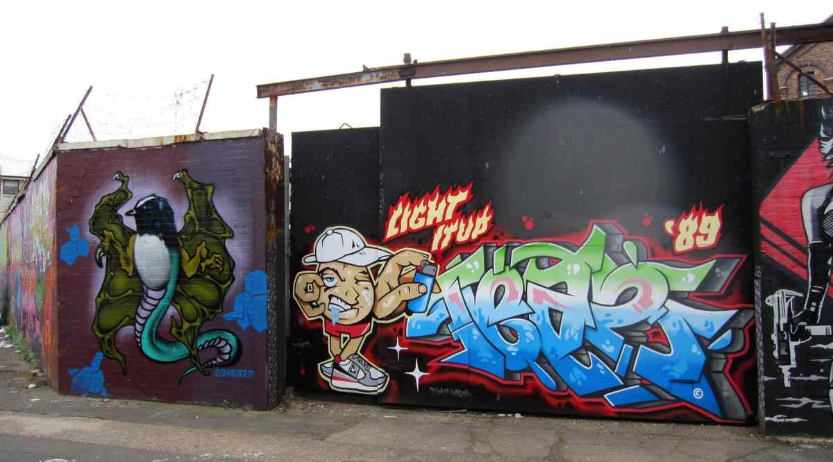 Graffiti Murals Street Art 371 4152771474 30ba41c2e0 o A4 Photo Print