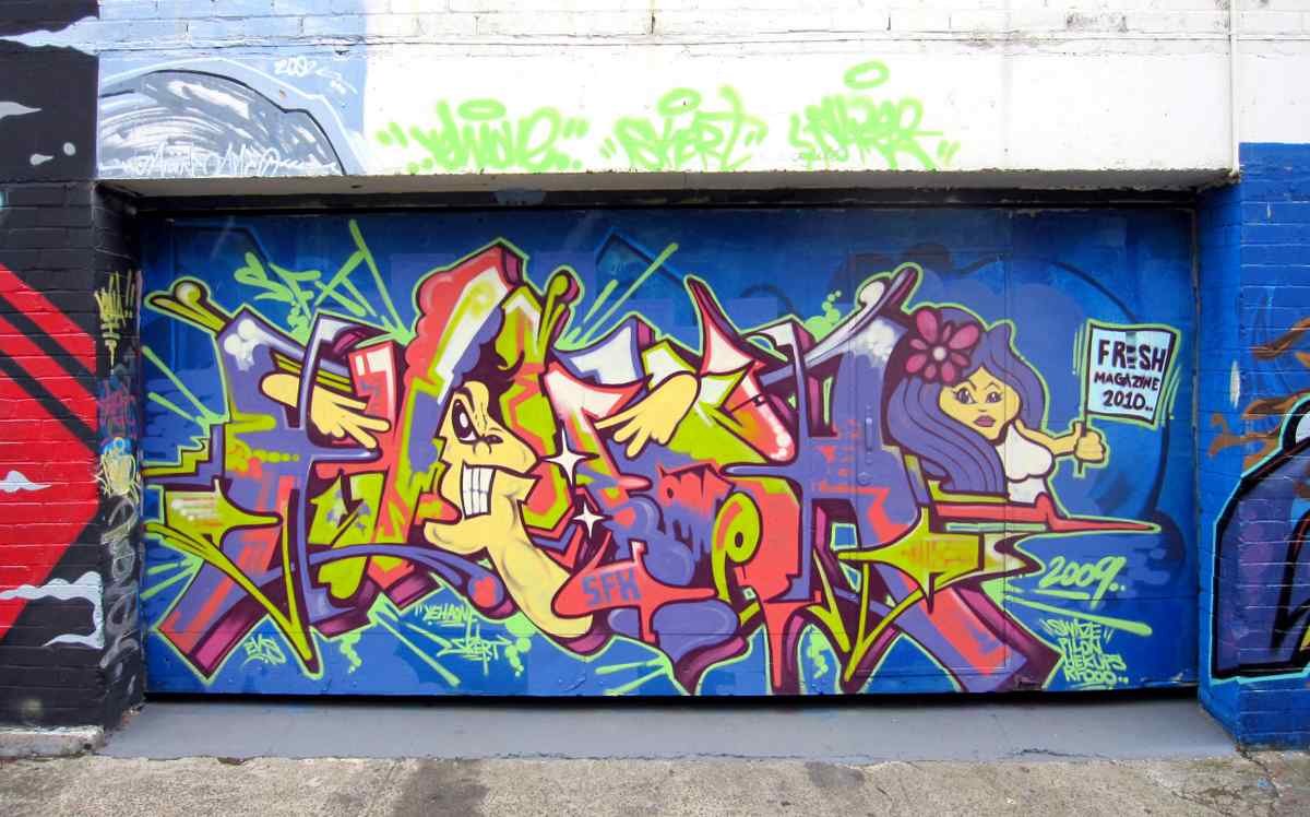 Graffiti Murals Street Art 373 4152011703 3b55ff1f56 o A4 Photo Print