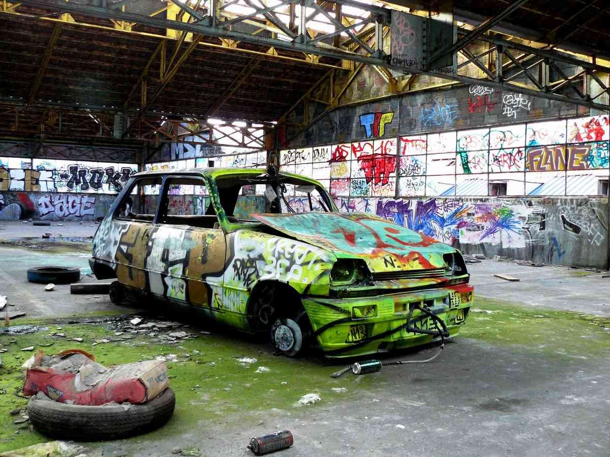 Graffiti Murals Street Art 38 1298 A4 Photo Print