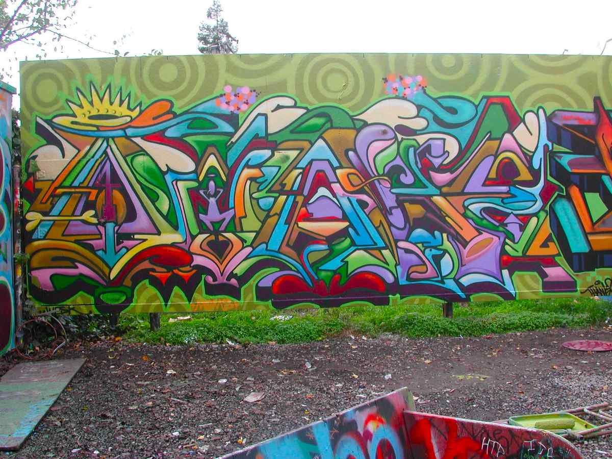Graffiti Murals Street Art 383 4146031129 6f50b33dac o A4 Photo Print