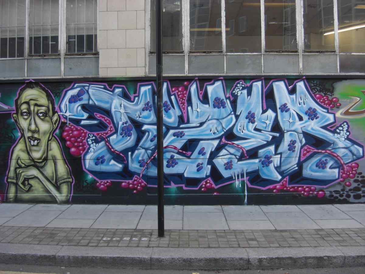 Graffiti Murals Street Art 388 4166492179 6c1ca3e5ed o A4 Photo Print