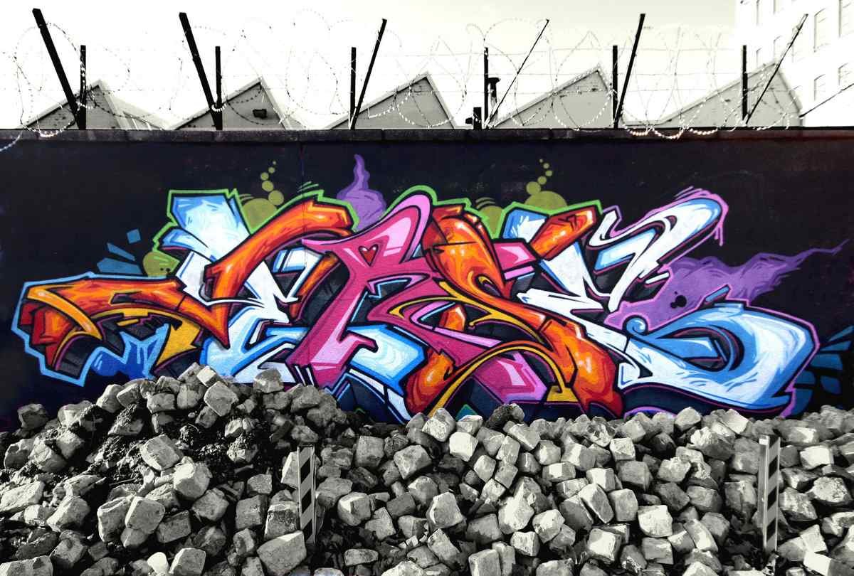 Graffiti Murals Street Art 405 4166142095 a4ac9a3deb o A4 Photo Print