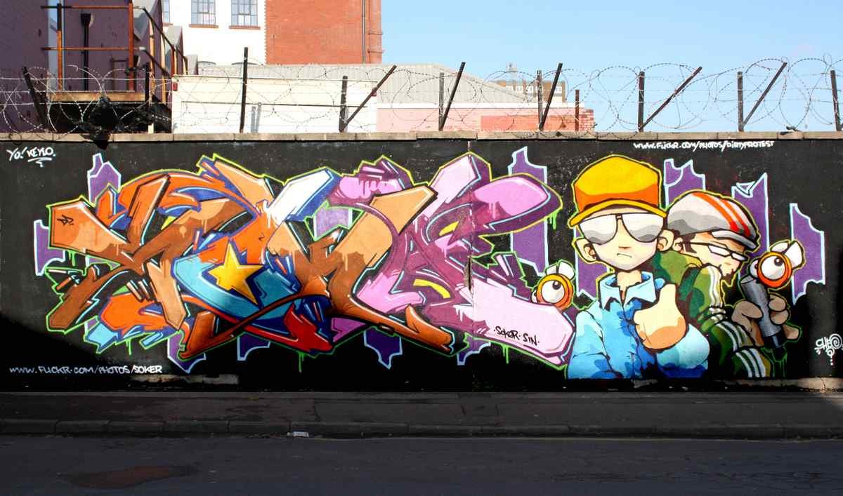 Graffiti Murals Street Art 412 4165275381 fc337d7e31 o A4 Photo Print