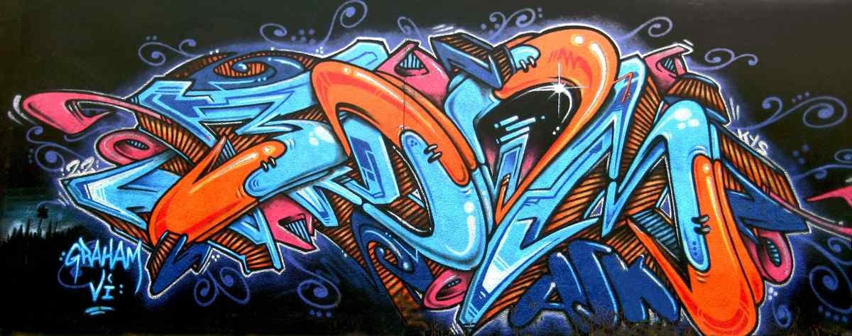 Graffiti Murals Street Art 421 Bristol e A4 Photo Print