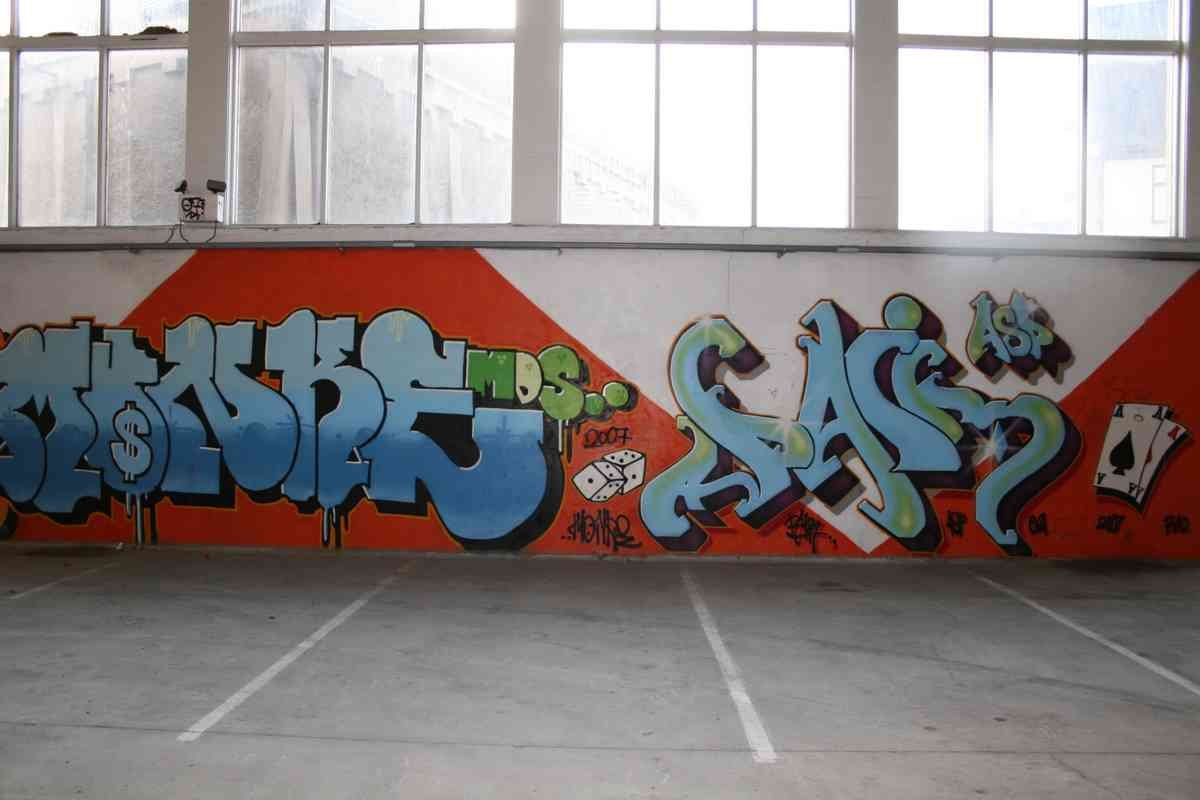 Graffiti Murals Street Art 424 oktober 2 115 A4 Photo Print