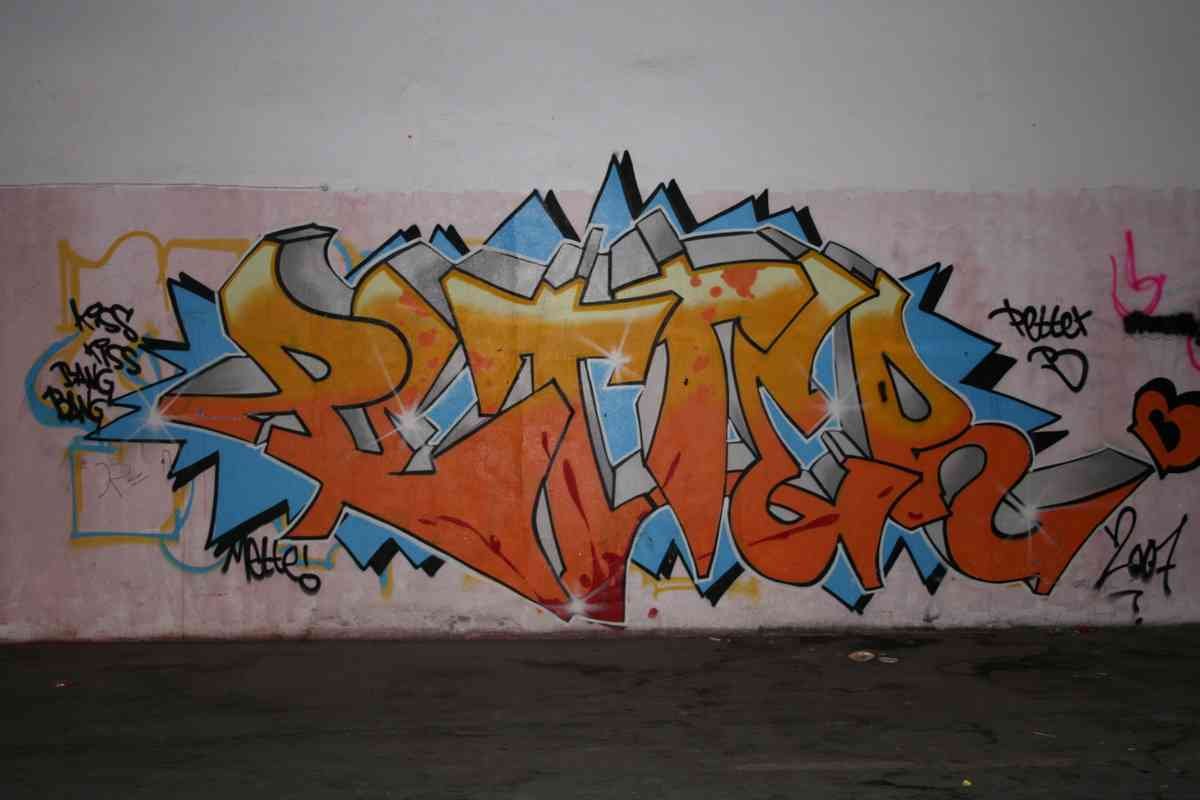 Graffiti Murals Street Art 426 oktober 2 119 A4 Photo Print