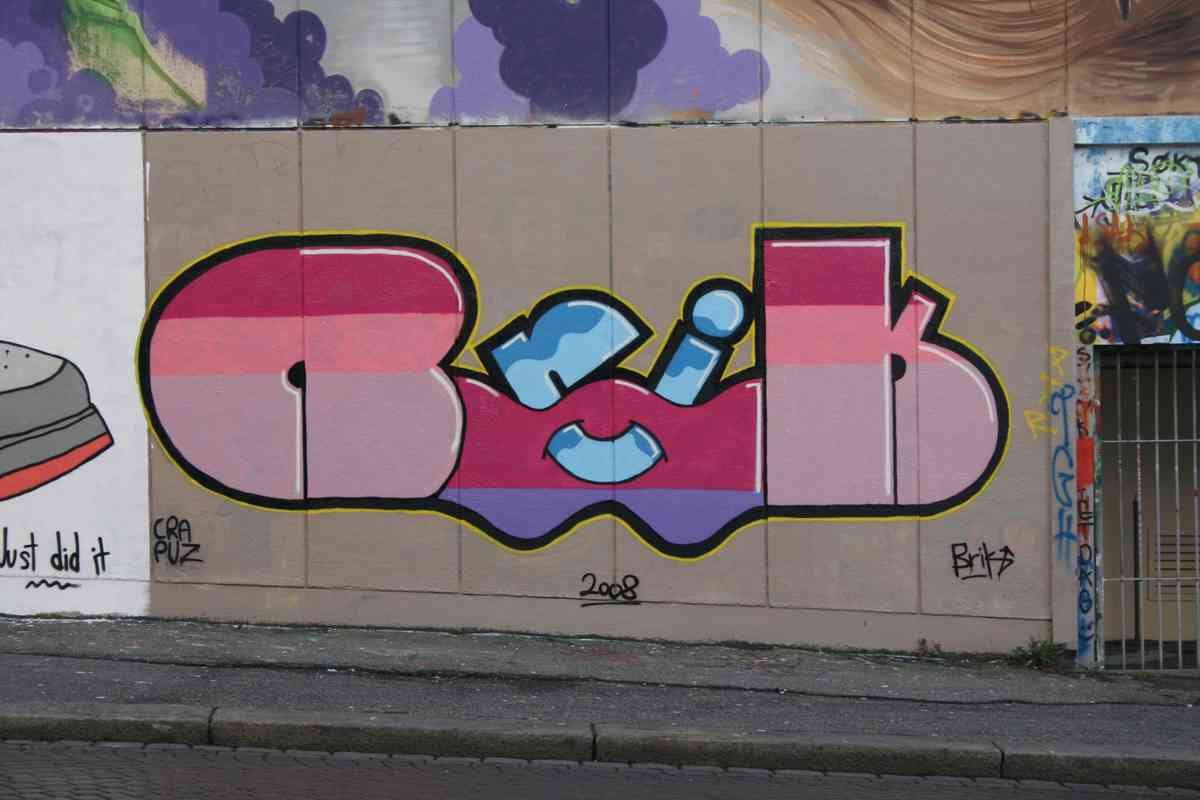 Graffiti Murals Street Art 430 november bergen 015 A4 Photo Print