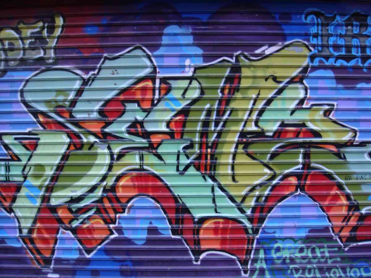 Graffiti Murals Street Art 441 sony cyber shot dsc t700 s03 A4 Photo Print