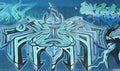 Graffiti Murals Street Art 448 Mechanised Graffiti A4 Photo Print