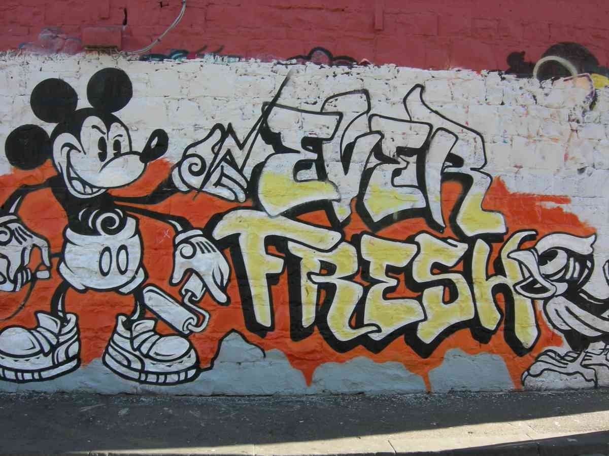 Graffiti Murals Street Art 452 kyle maxwell 021 A4 Photo Print