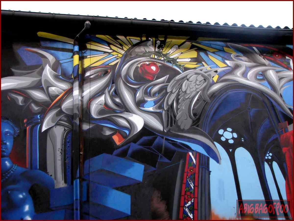 Graffiti Murals Street Art 456 4179871892 81d583befd o A4 Photo Print