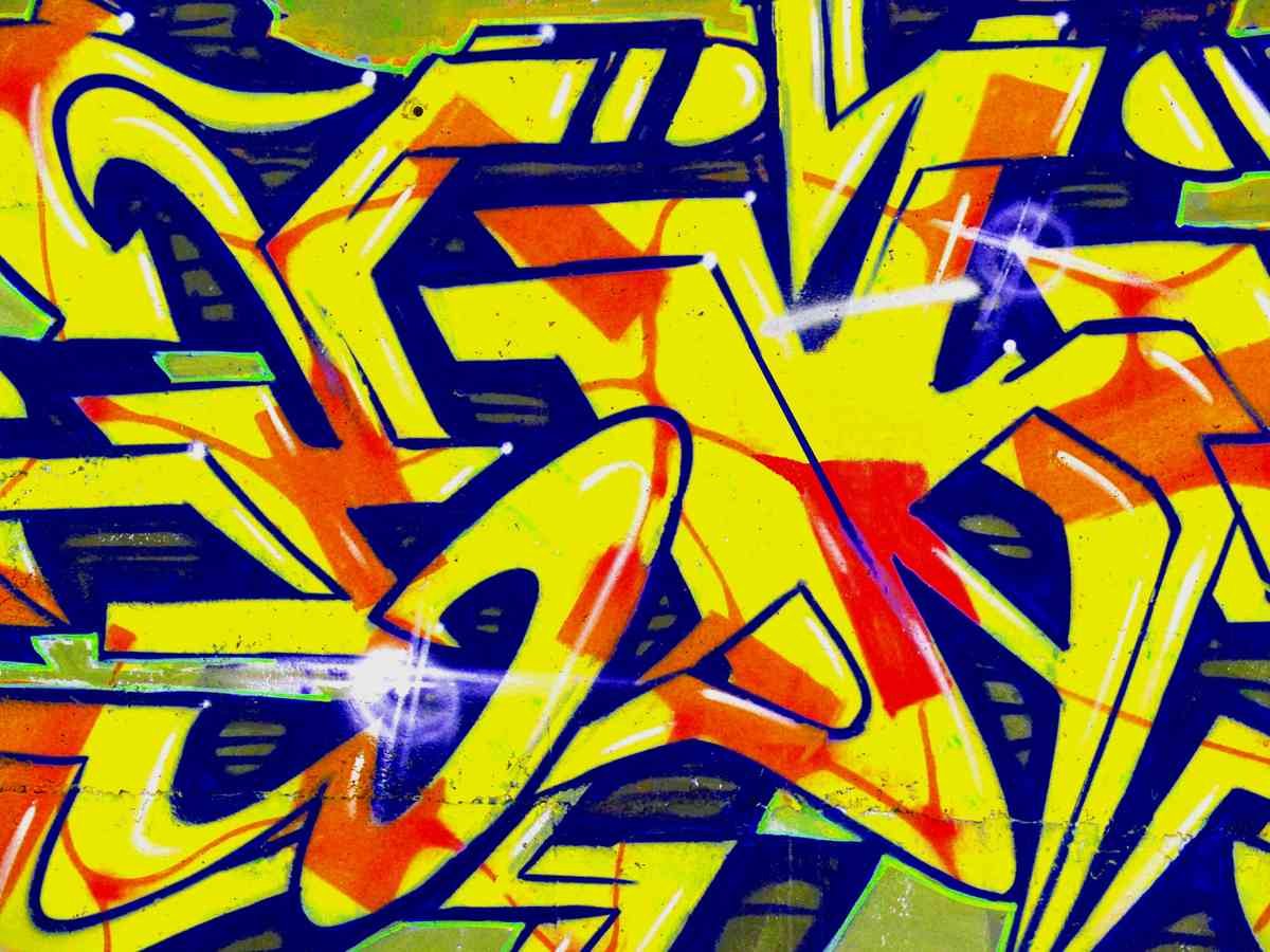 Graffiti Murals Street Art 462 graffiti bb4 prefarbeny A4 Photo Print