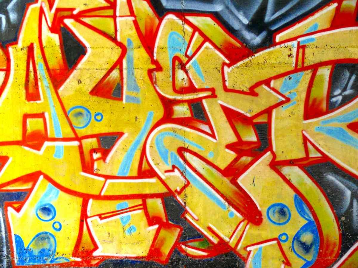 Graffiti Murals Street Art 463 graffiti bb5 prefarbeny A4 Photo Print