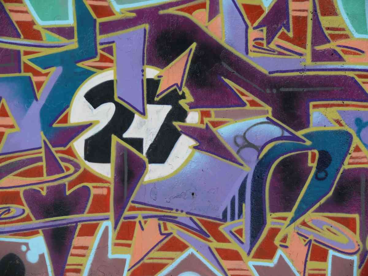 Graffiti Murals Street Art 464 graffiti bb2 A4 Photo Print