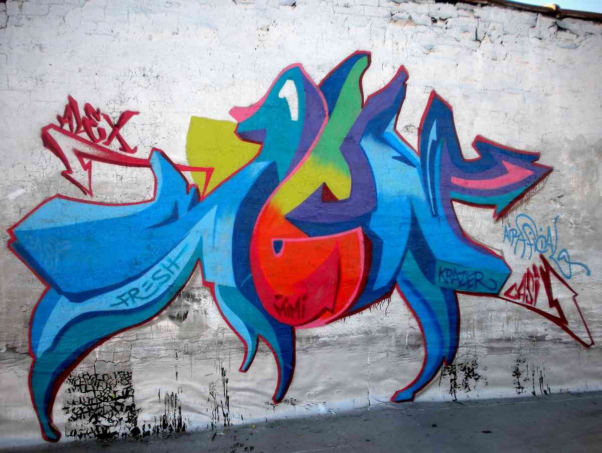 Graffiti Murals Street Art 466 3254662946 12e8d02b0a o A4 Photo Print