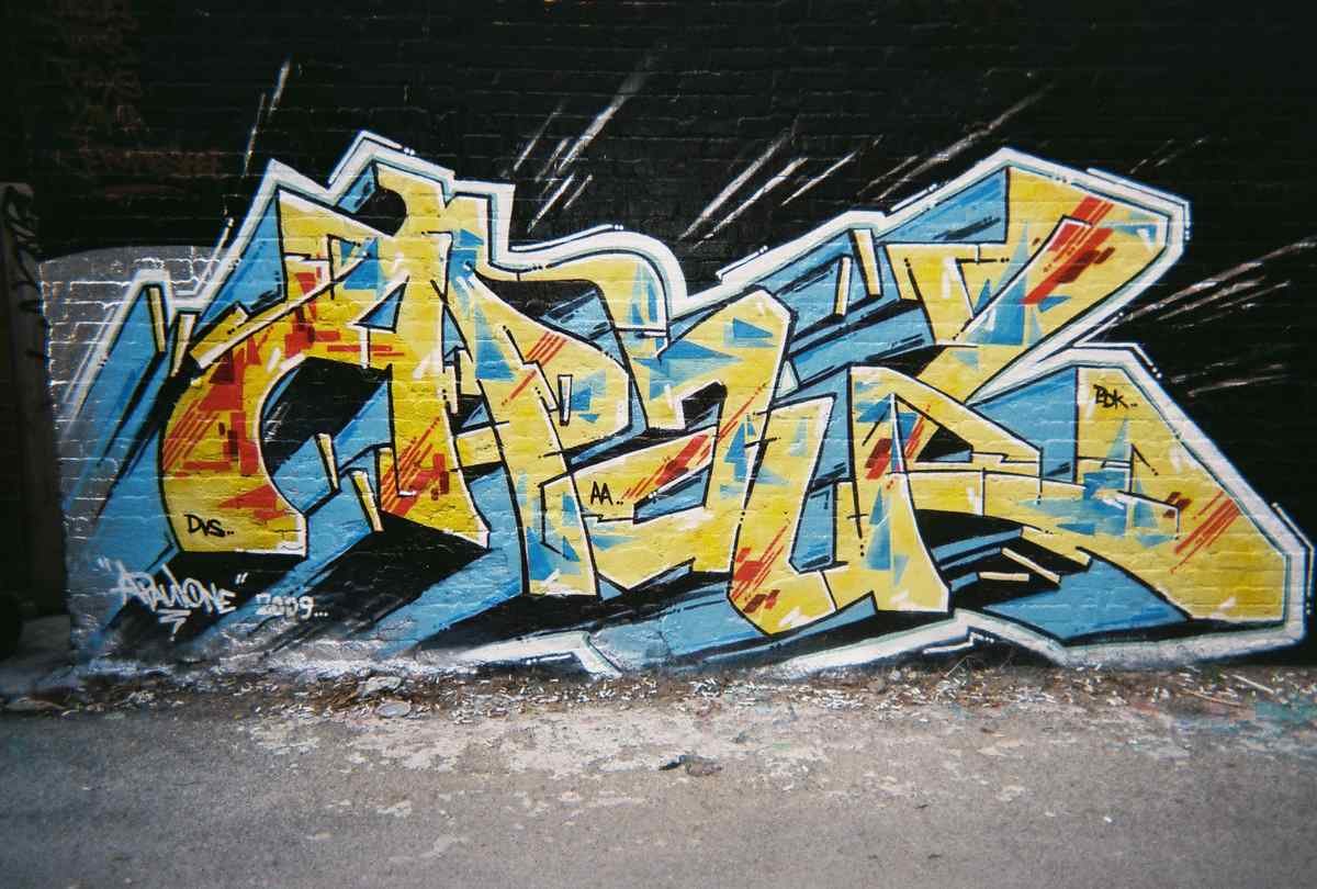 Graffiti Murals Street Art 478 4181321435 511005e564 o A4 Photo Print