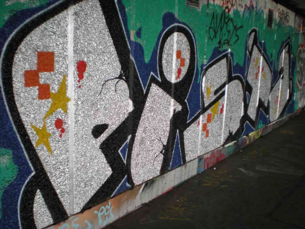 Graffiti Murals Street Art 481 dscn0130m A4 Photo Print