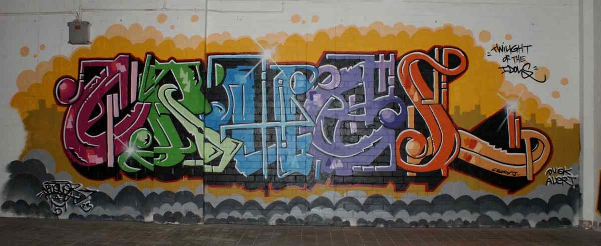 Graffiti Murals Street Art 482 4190818837 14f1f9a979 o A4 Photo Print