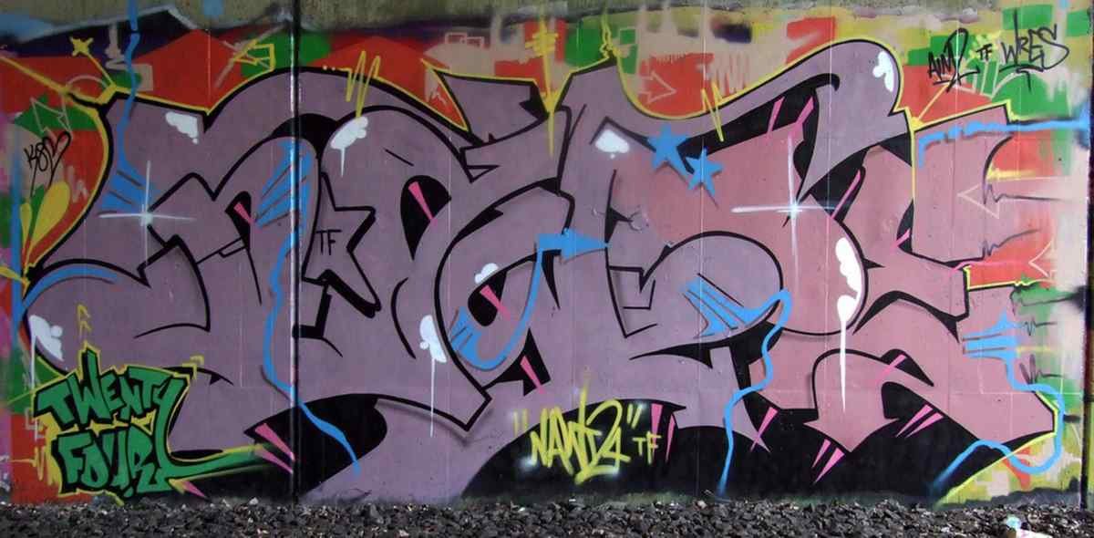 Graffiti Murals Street Art 483 4124571227 e50ebc1d31 b A4 Photo Print