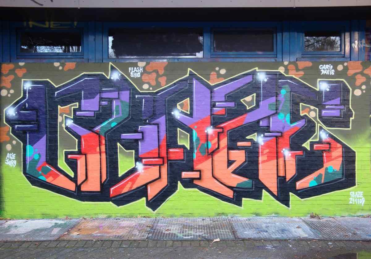 Graffiti Murals Street Art 484 4124942572 e7e426ff3c b A4 Photo Print