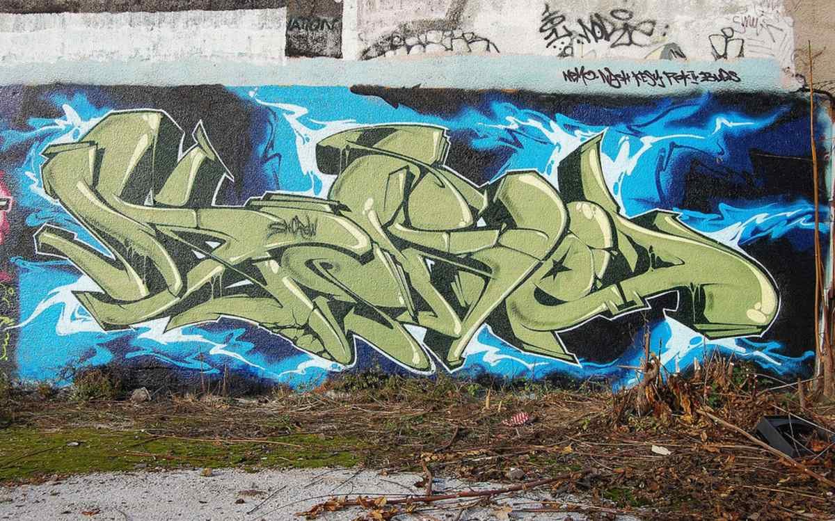 Graffiti Murals Street Art 498 4143401351 8431609645 b A4 Photo Print