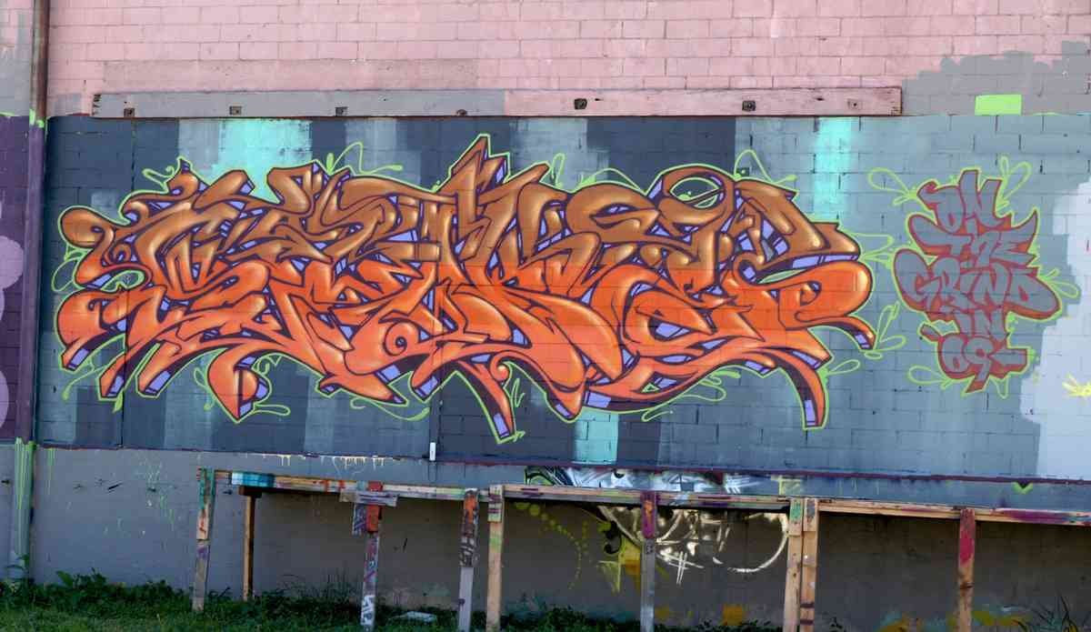 Graffiti Murals Street Art 499 sloke11 A4 Photo Print