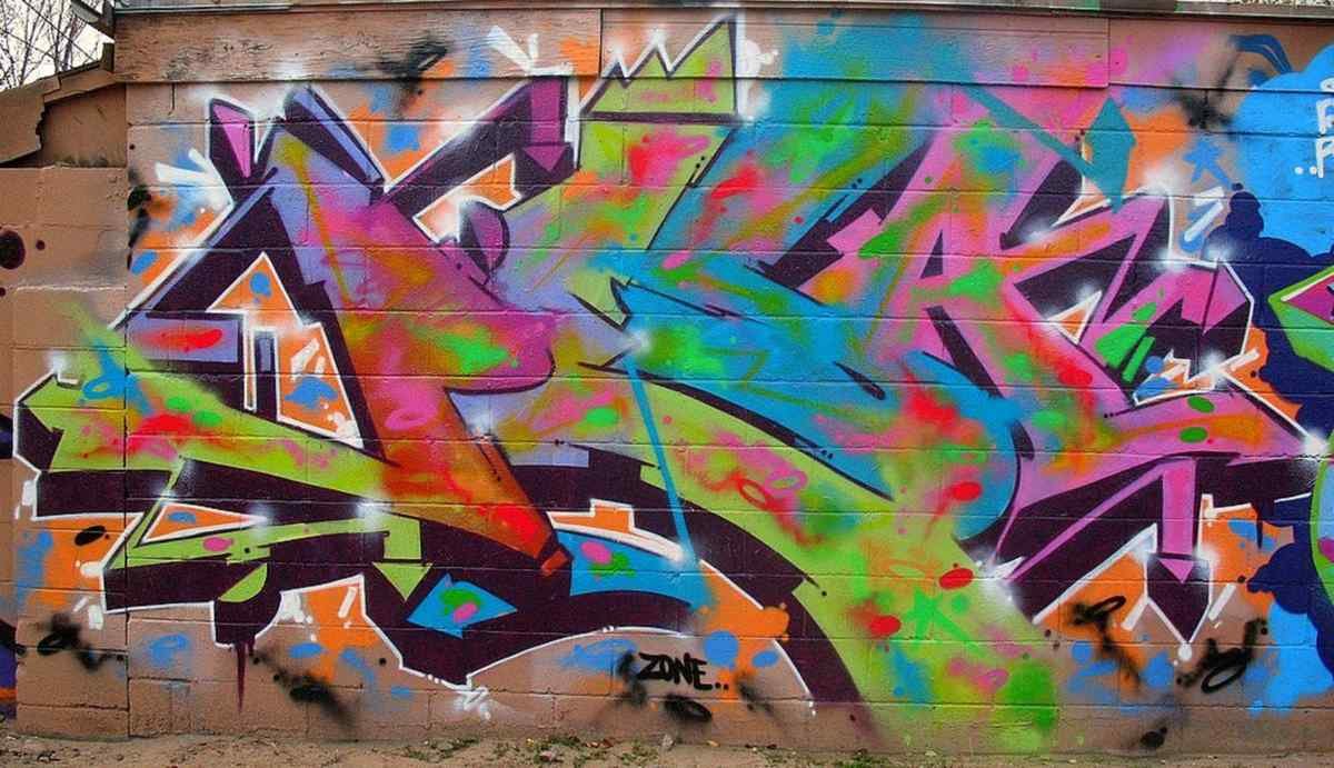 Graffiti Murals Street Art 500 4144444141 ee2b199502 o A4 Photo Print