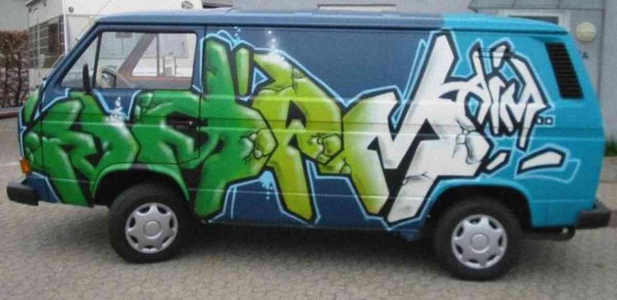 Graffiti Murals Street Art 52 1346 A4 Photo Print
