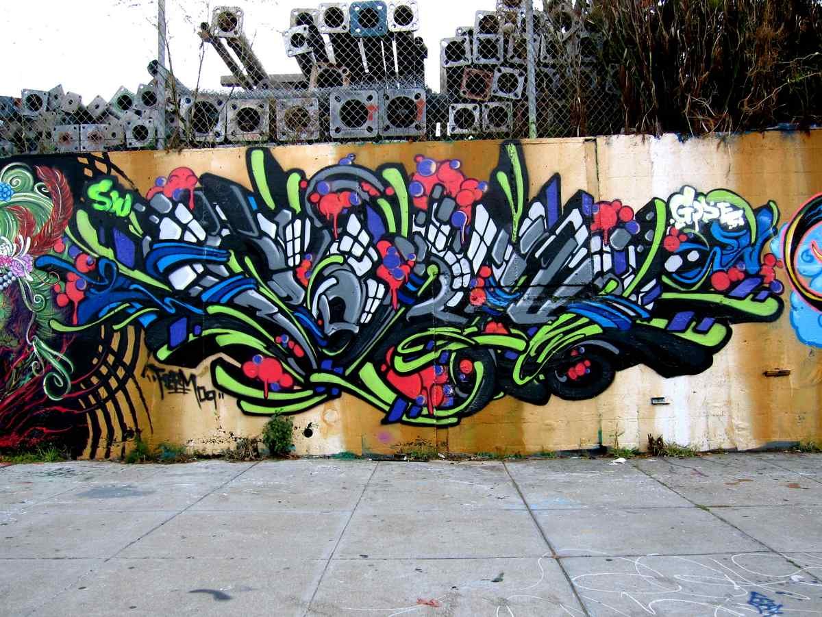 Graffiti Murals Street Art 522 4169000003 799629d1ea o A4 Photo Print