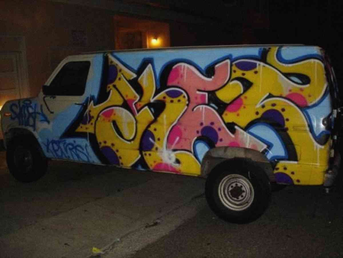 Graffiti Murals Street Art 53 1348 A4 Photo Print