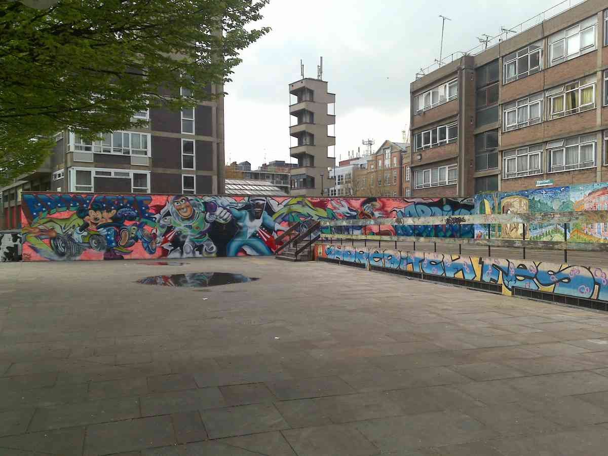 Graffiti Murals Street Art 541 old street london graffiti art graffitti40 A4 Photo Print