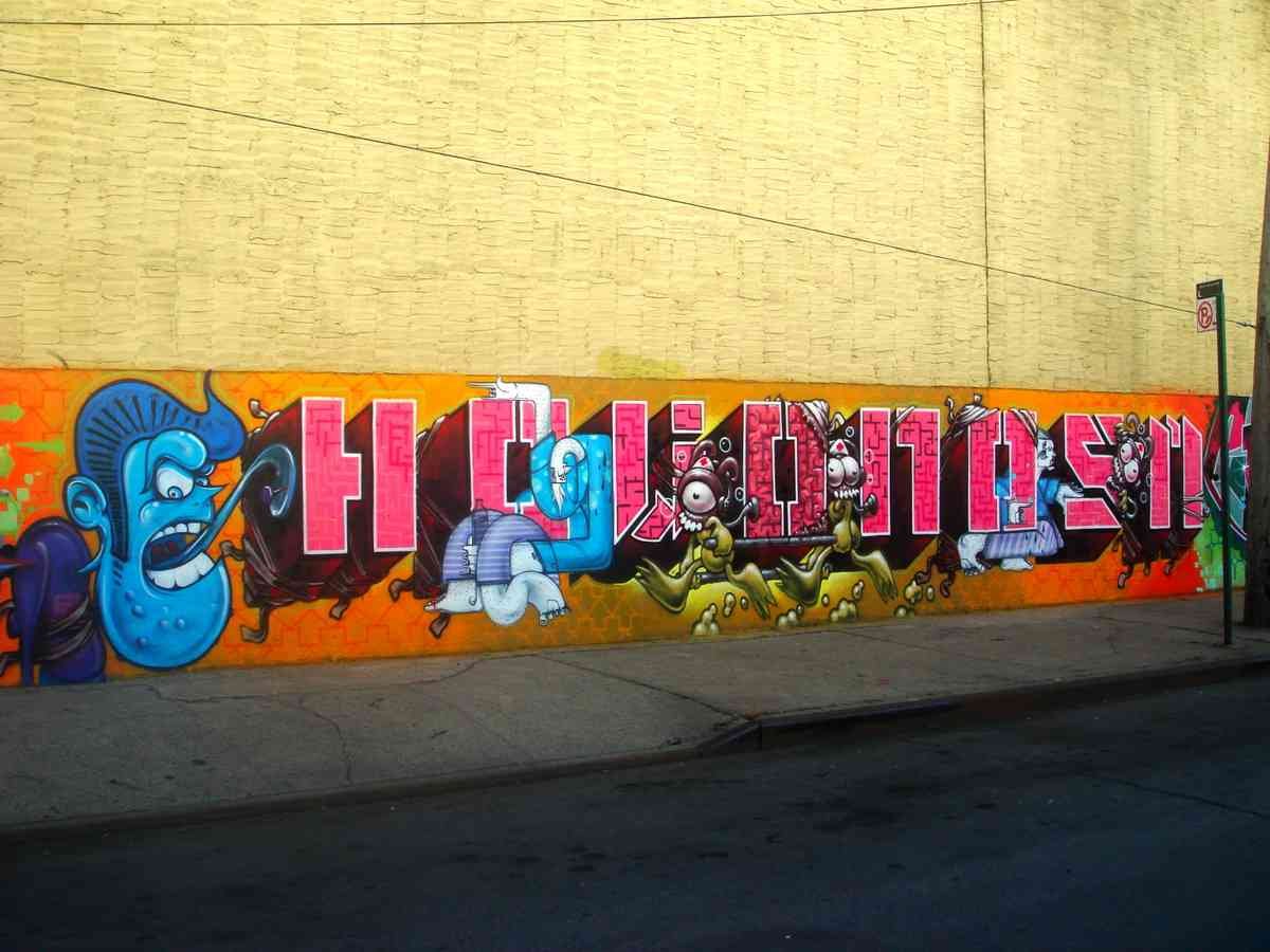 Graffiti Murals Street Art 549 dsc06068 A4 Photo Print