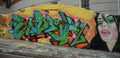 Graffiti Murals Street Art 565 athens graffiti may A4 Photo Print