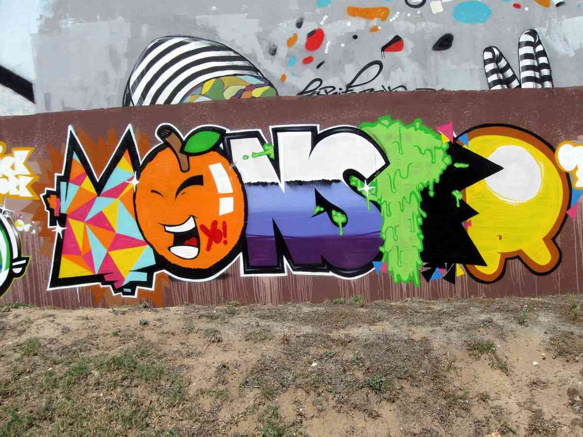 Graffiti Murals Street Art 593 lisbongraf111 A4 Photo Print