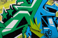 Graffiti Murals Street Art 606 textures large 141 A4 Photo Print