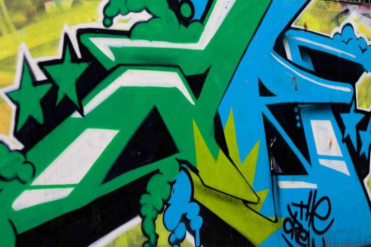 Graffiti Murals Street Art 606 textures large 141 A4 Photo Print